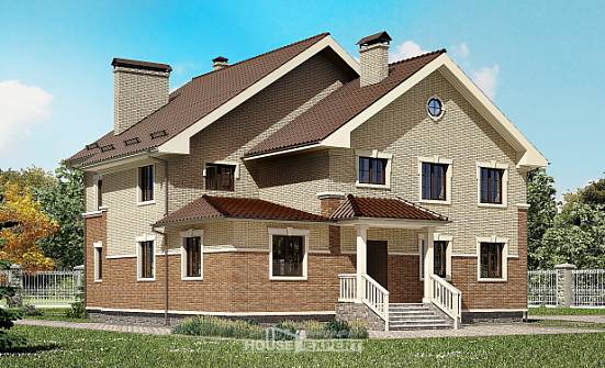 300-004-Л Проект двухэтажного дома, современный загородный дом из керамзитобетонных блоков Георгиевск | Проекты домов от House Expert