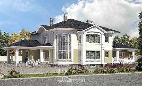 620-001-Л Проект трехэтажного дома, гараж, уютный домик из газосиликатных блоков Зеленокумск | Проекты домов от House Expert