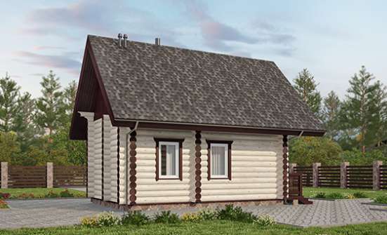 035-001-Л Проект бани из дерева Буденновск | Проекты одноэтажных домов от House Expert