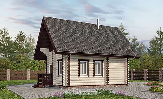 035-001-Л Проект бани из дерева Буденновск | Проекты домов от House Expert