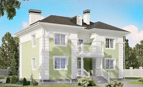 155-005-П Проект двухэтажного дома, бюджетный дом из поризованных блоков Буденновск | Проекты домов от House Expert