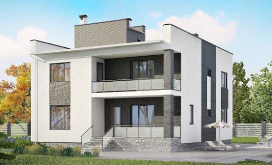 225-001-П Проект двухэтажного дома, классический дом из газобетона Ставрополь | Проекты домов от House Expert