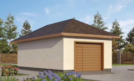 040-001-П Проект гаража из твинблока Буденновск | Проекты домов от House Expert