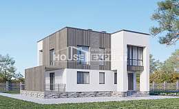 150-017-П Проект двухэтажного дома, доступный домик из блока, Невинномысск
