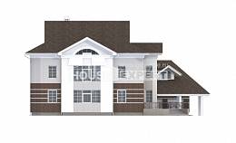 410-001-П Проект двухэтажного дома, гараж, огромный домик из кирпича, Нефтекумск