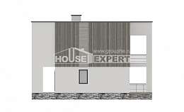150-017-П Проект двухэтажного дома, скромный дом из арболита, Ставрополь